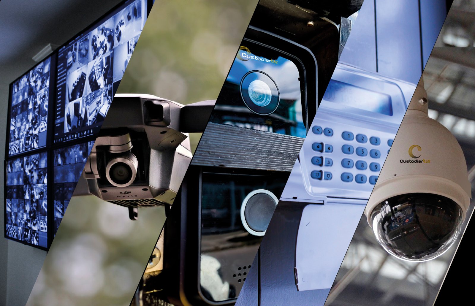 Las soluciones de Custodiar: monitoreo CCTV, drones, cámaras, alarmas y domos